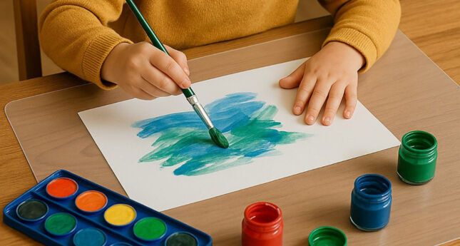 craft mat painting