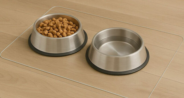 Floor protection pet food